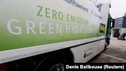 یک کامیون هیدروژنی محصول هیوندای در ۲۰۲۰