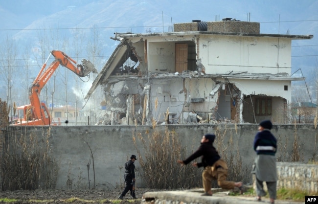 تخریب خانه بن لادن در ابوت‌آباد، ۲۶ فوریه ۲۰۱۲
