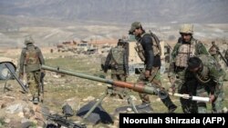 Avganistanske bezbedonosne snage u akciji protiv talibana u provinciji Nargarhar, februar 2021. godine