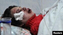 Тетяна Чорновол потрапила в лікарню після нападу, 25 грудня 2013 року