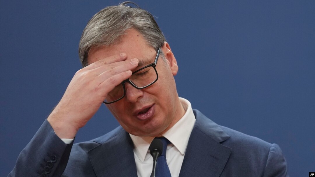 Serbian President Aleksandar Vucic (file photo)