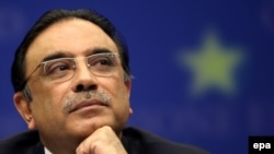 Pakistani President Asif Ali Zardari
