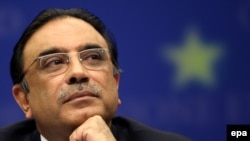 Pakistani President Asif Ali Zardari 