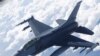 Винищувач F-16 ВПС США, який бере участь у навчаннях Saber Strike. 2018 рік