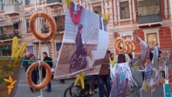 У Дніпропетровську протестували проти некомфортних умов пересування містом