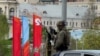 Moscow has heightened security ahead of the May 9 Victory Day celebrations. 