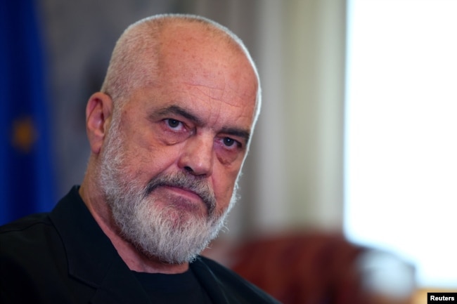 Kryeministri i Shqipërisë, Edi Rama.