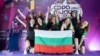 Женският национален отбор на България по футбол на маса (джаги) ликува след победата си над Франция на финала на Световното първенство в Сарагоса, Испания, 29 юни 2025 г.