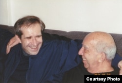 Андрей Ковалев с отцом, Анатолием Ковалевым. Фото из личного архива.