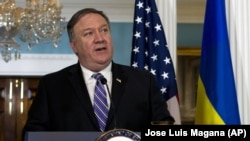 Secretarul de stat al SUA, Mike Pompeo. 