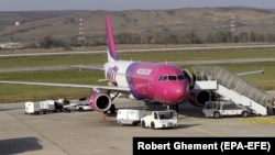 Самалёт авіякампаніі Wizz Air 