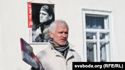 Belarusian human rights activist Ales Byalyatski is being held on tax evasion charges.