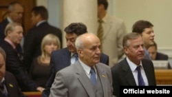 Під час засідання Верховної Ради, 19 вересня 2008 р.