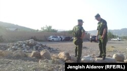 Policët kufitar në kufirin Taxhikistan-Kirgizi 