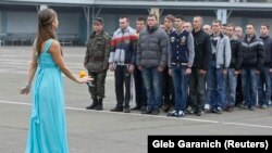 Прызыў ва ўкраінскае войска. Архіўнае фота