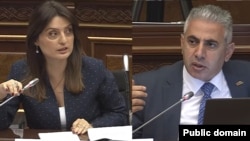 Պատգամավորներ Զարուհի Բաթոյան (ՔՊ), Էդգար Ղազարյան («Ուժեղ Հայաստան»)