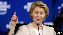 Ýewropa Komissiýasynyň prezidenti Ursula won der Leýen (Ursula von der Leyen)