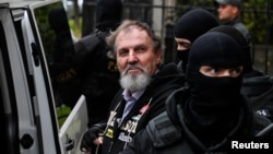 Juraj Cintula posle presude za napad na slovačkog premijera Roberta Fica, 21. oktobar 2025.