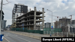 Șantier abandonat în Bucuresti de Nordis