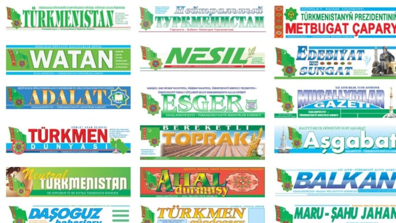Türkmen gazetleri üç esse gymmatlady, mazmun öňki 'garyplygynda' galýar