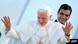 The Vatican says there are currently no plans for Pope Benedict to visit Iran.