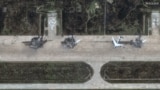 Russia - Satellite image of the Russian air base Belaya after drone strike. Destroyed TU-95 aircraft. 4JUN2025