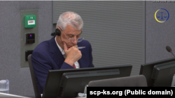 Hashim Thaçi para Gjykatës Speciale, në Hagë, më 10 shtator 2026.