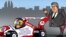 Azerbaijan - Cartoon on Formula 1 rally in Baku