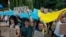 Учасники протесту через відставку Федорова, 20 липня 2026 року