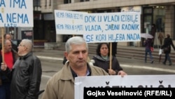 Sa protesta bh. radnika, 2015.