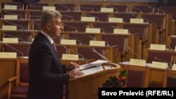 Predsjednik crnogorskog parlamenta Ivan Brajović 