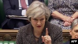 Մեծ Բրիտանիայի վարչապետ Թերեզա Մեյը ելույթ է ունենում խորհրդարանում, արխիվ