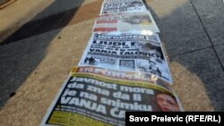 Sa protesta protiv medijske hajke na Vanju Ćalović