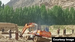 سیلاب در ولایت میدان وردک، تصویر از ۷ سرطان