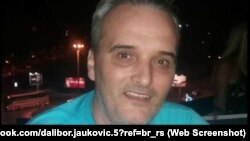 A profile photo from a social media account in the name of Dalibor Jaukovic, who Montenegrin police say committed suicide after throwing a hand grenade into the U.S. Embassy compound in Podgorica on February 22. 