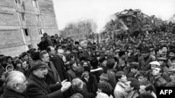 Михаил Горбачев в Армении, 10 декабря 1988 г.