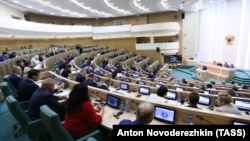 Заседание Совета Федерации (архивное фото)