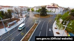 Вулиця Велика Морська в Севастополі після реконструкції, травень 2020 року