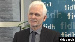 Беларусь оппозициялық белсендісі, құқық қорғаушы Алесь Беляцкий.
