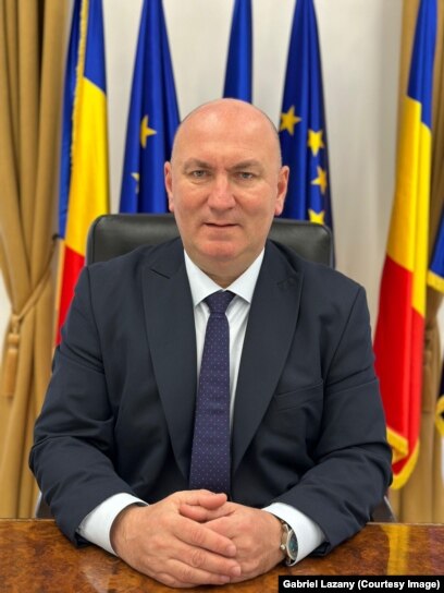 Gabriel Lazany, primarul municipiului Bistrița.