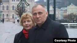 Марына Адамовіч і Мікалай Статкевіч (архіўнае фота)