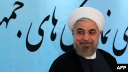 Президент Ирана Хасан Роухани. Тегеран, 11 августа 2014 года.