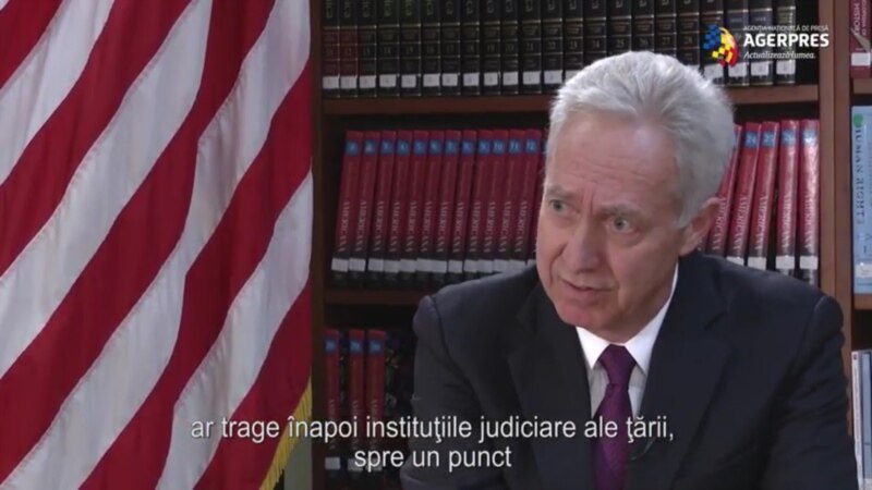 Ambasadorul Statelor Unite la București Hans Klemm a lăudat creșterea economică din România