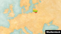 ლიტვა ევროპის რუკაზე