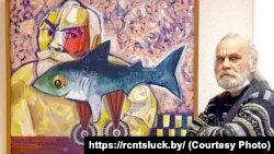 Мастак-авангардыст Уладзімер Акулаў, архіўнае фота