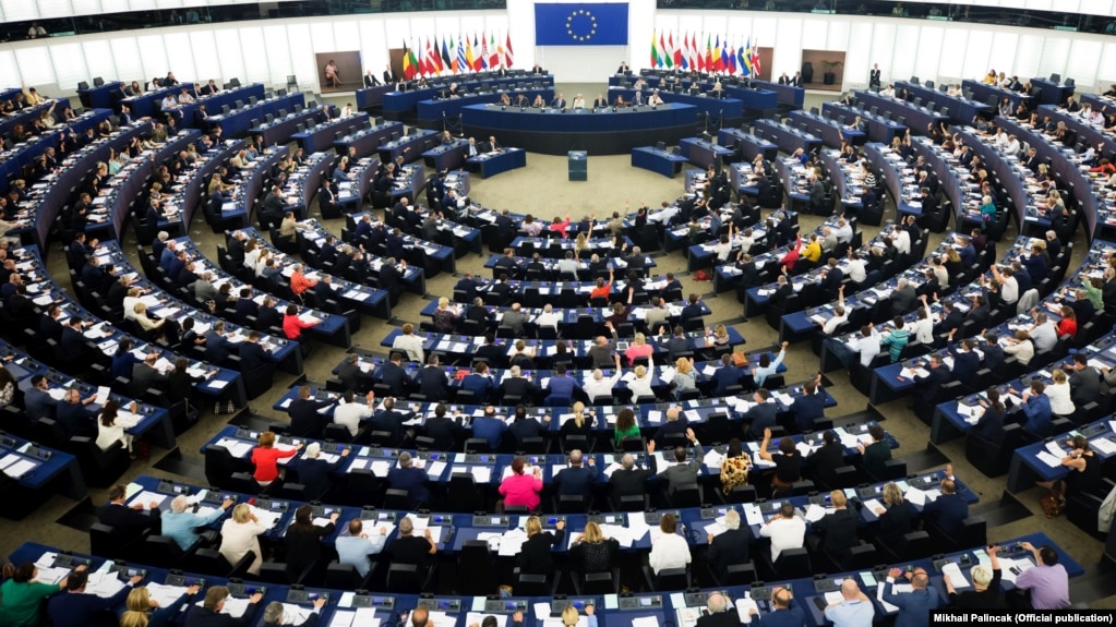 پارلمان اروپا در استراسبورگ فرانسه