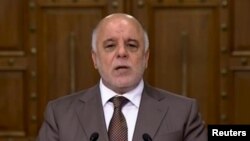  Iraqi Prime Minister Haidar al-Abadi (file photo)