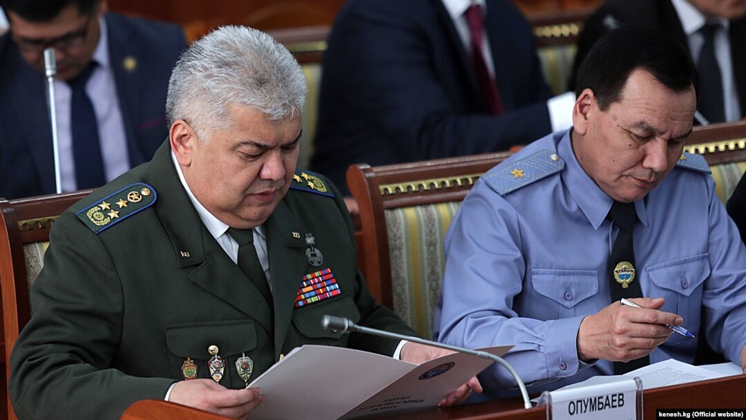Орозбек Опумбаев жана Кашкар Жунушалиев. 19-июнь, 2019-жыл