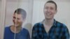 Yan Sidorov (left) and Vladislav Mordasov in court in Rostov-on-Don (file photo)