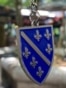 Keychain with the symbol of the Army of Bosnia and Herzegovina during the war in 1992-1995. 